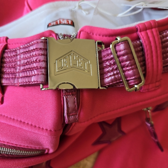 Jet Set Tiby Glam Ski Pant Hot Pink MSRP $1,200 Jetset Tiby Ski Pants - Picture 16 of 17